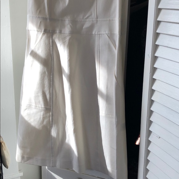 White Sleeveless Midi Dress - Picture 3 of 8